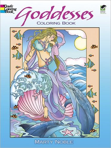 Cover for Marty Noble · Goddesses Coloring Book - Dover Coloring Books (Paperback Book) [Green edition] (2012)