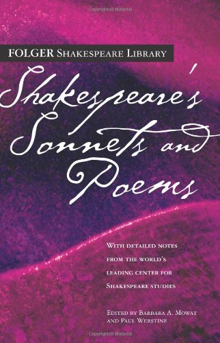 Cover for William Shakespeare · Shakespeare's Sonnets &amp; Poems - Folger Shakespeare Library (Paperback Bog) [Enriched Classic edition] (2006)