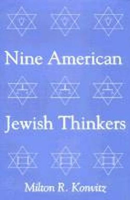 Cover for Milton Konvitz · Nine American Jewish Thinkers (Hardcover Book) (2000)