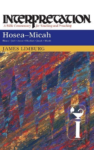 Cover for James Limburg · Hosea: Micah (Interpretation: a Bible Commentary for Teaching &amp; Preaching) (Hardcover Book) (1988)