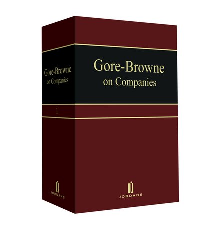 Cover for Rt Hon Lord Millett · Gore-Browne on Companies (Lose Papiere) (2004)