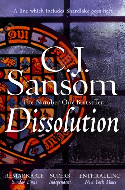 Cover for C. J. Sansom · Dissolution - The Shardlake series (Pocketbok) (2024)