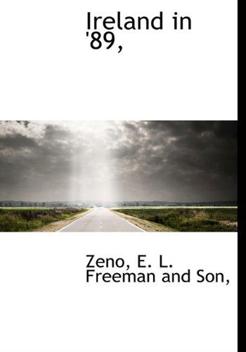 Cover for Zeno · Ireland in '89, (Hardcover Book) (2010)