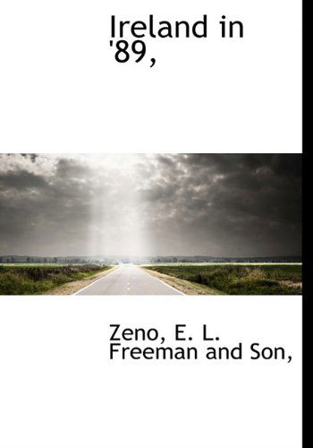 Cover for Zeno · Ireland in '89, (Hardcover bog) (2010)