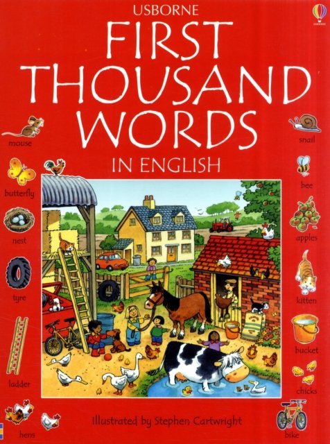First Thousand Words In English - First Thousand Words - Heather Amery - Books - Usborne Publishing Ltd - 9781409514282 - November 27, 2009