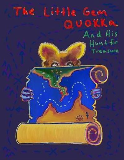 Cover for K C K · The Little Gem Quokka and His Hunt for Treasure (Paperback Book) (2016)