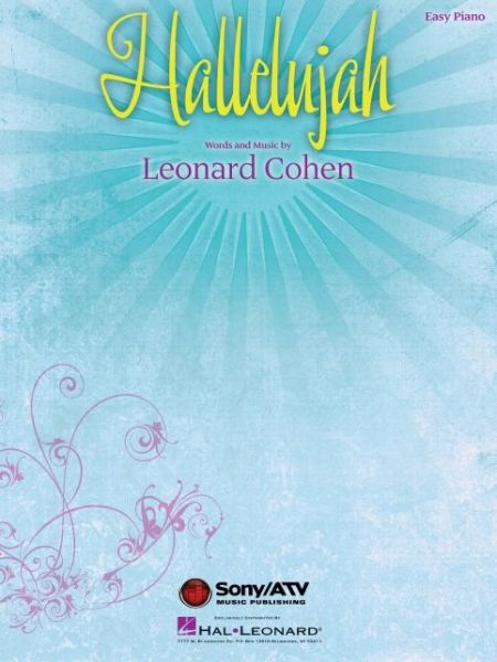 Hallelujah - Leonard Cohen - Libros - Hal Leonard Corporation - 9781540079282 - 1 de febrero de 2009