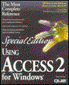 Cover for Jennings · Using Access 2 F/windows (Using ... (Que)) (Paperback Book) [Spl Sub edition] (1994)