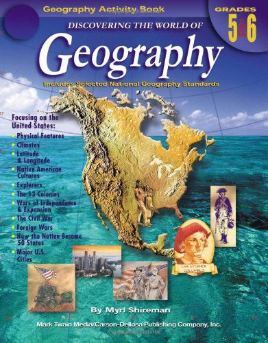 Cover for Myrl Shireman · Discovering the World of Geography, Grades 5 - 6: Includes Selected National Geography Standards (Paperback Book) (2003)