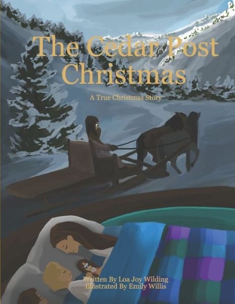 Cover for Loa Joy Wilding · The Cedar Post Christmas (Paperback Bog) (2018)
