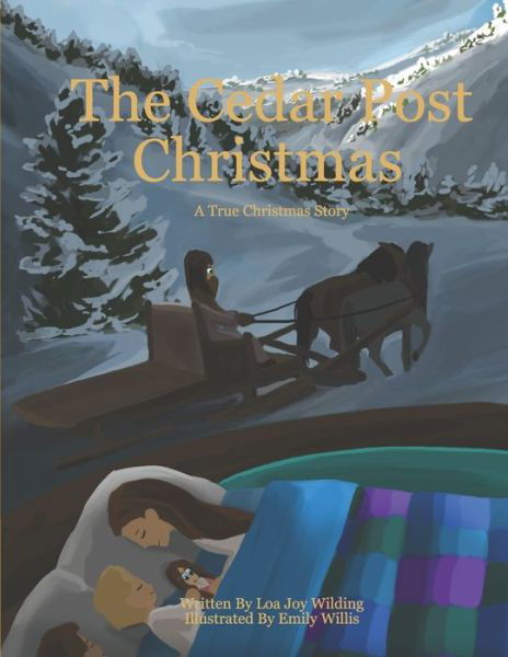 Cover for Loa Joy Wilding · The Cedar Post Christmas (Pocketbok) (2018)