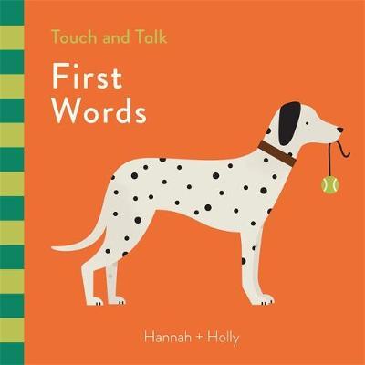 Cover for Hannah + Holly · Hannah + Holly Touch and Talk: First Words - Hannah + Holly (Kartongbok) (2018)