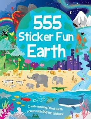 Cover for Oakley Graham · 555 Sticker Fun - Earth Activity Book - 555 Sticker Fun (Taschenbuch) (2024)