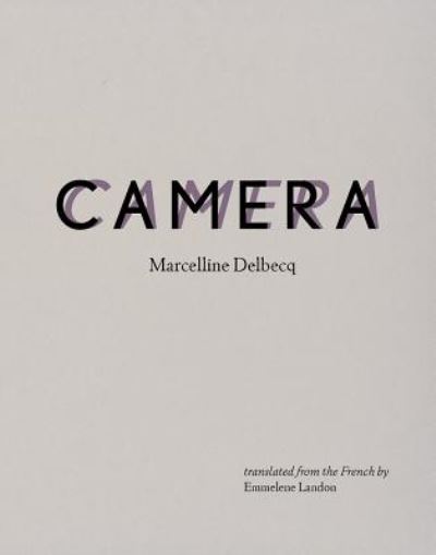 Cover for Marcelline Delbecq · Camera (Paperback Book) (2019)