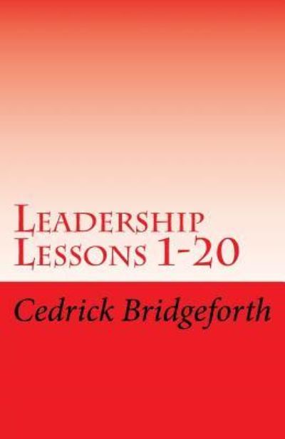 Cover for Cedrick Bridgeforth · Leadership Lessons (Paperback Book) (2018)