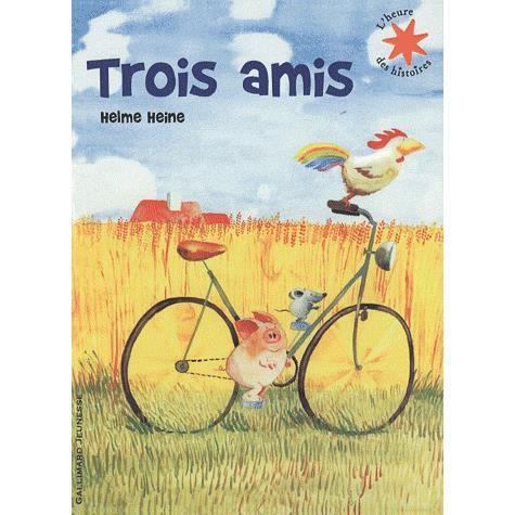 Les Trois Amis - Helme Heine - Books - Gallimard-Jeunesse - 9782070632282 - May 5, 2010