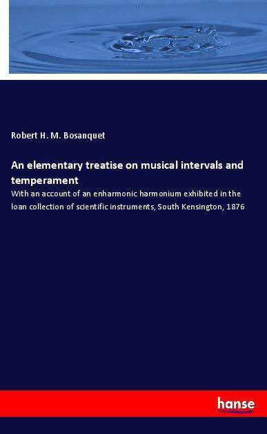 Cover for Bosanquet · An elementary treatise on mus (Book) (2022)