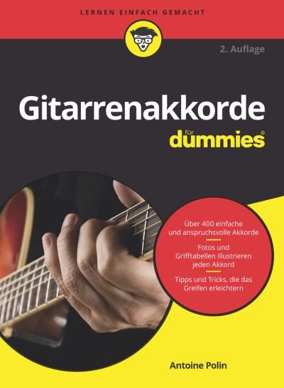 Cover for Antoine Polin · Gitarrenakkorde fur Dummies - Fur Dummies (Taschenbuch) [2. Auflage edition] (2019)