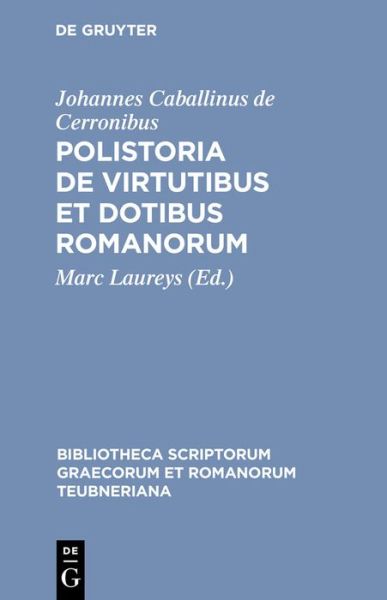 Cover for Joannes Caballinus De Cerronibus · Johannes Caballinus de Cerronibus:Polis (Bok) (1995)