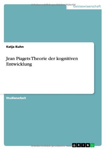 Cover for Kuhn · Jean Piagets Theorie der kognitive (Bog) [German edition] (2013)
