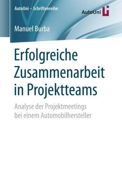 Cover for Burba · Erfolgreiche Zusammenarbeit in Pr (Book) (2017)