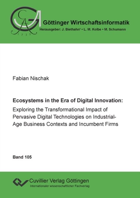 Cover for Fabian Nischak · Ecoystems in the Era of Digital Innovation (Paperback Book) (2020)