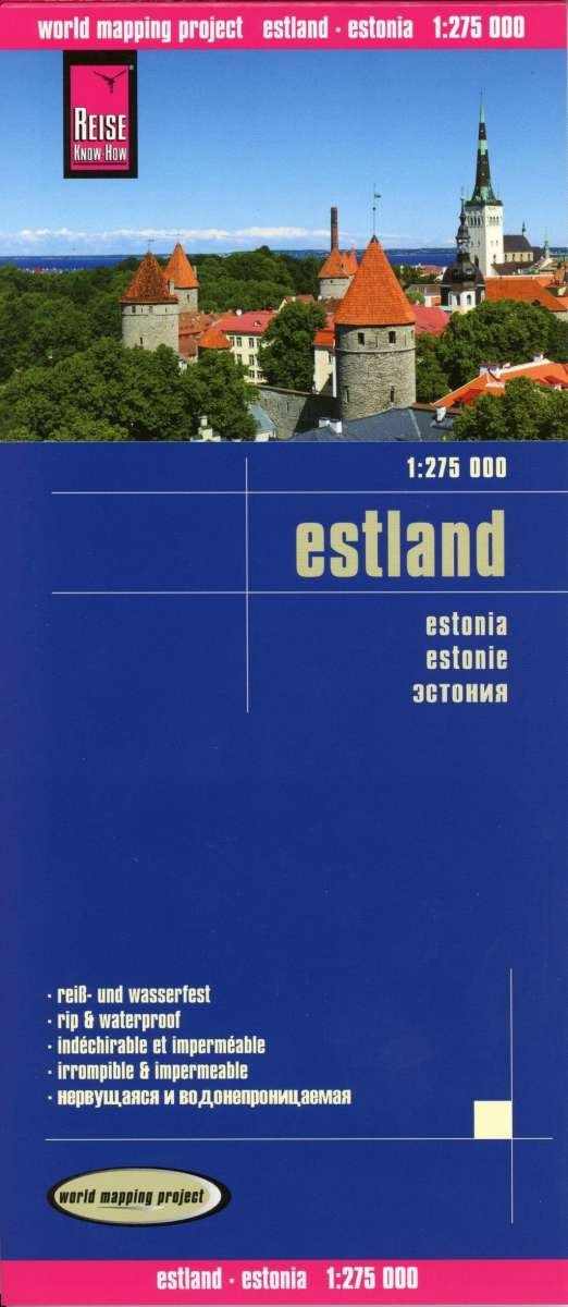 Cover for Reise Know-How · World Mapping Project: Estonia (Landkarten) (2015)