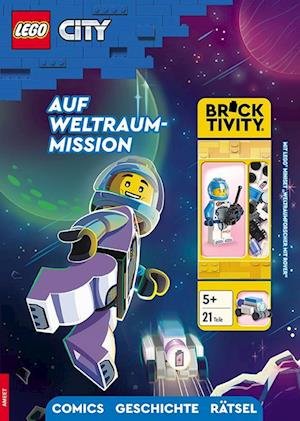 Cover for LEGO® City - Auf Weltraum-Mission (Buch) (2024)