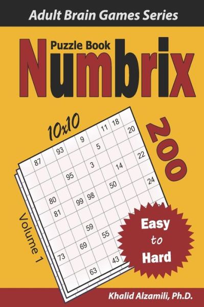 Cover for Khalid Alzamili · Numbrix Puzzle Book (Paperback Book) (2021)