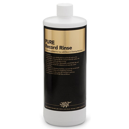 Cover for Mobile Fidelity · Pure Record Rinse (32oz) (MISC) (2023)