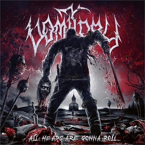 Cover for Vomitory · All Heads Are Gonna Roll (Red Splatter Vinyl LP) (LP) (2023)