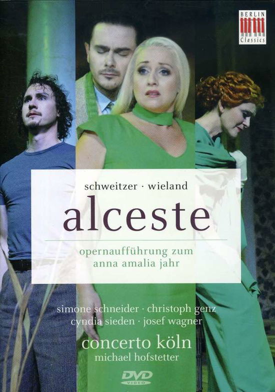 Schweizer / Schneider / Genz / Sieden / Cto Koln · Alceste (Complete) (DVD) (2008)