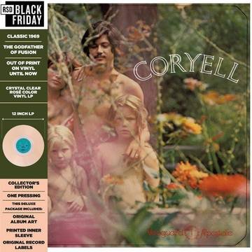 Coryell (Crystal Clear Pink Vinyl) - Larry Coryell - Música - CULTURE FACTORY - 0819514012283 - 25 de novembro de 2022