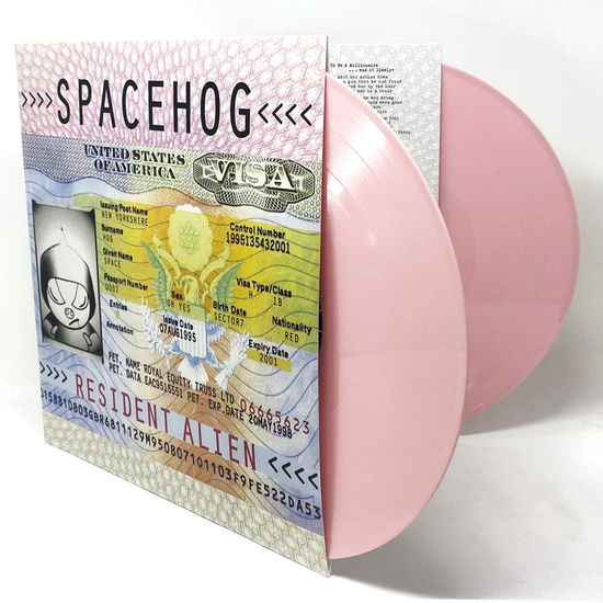 Cover for Spacehog · Resident Alien [2LP] (PINK VINYL) (LP) [Limited edition] (2021)