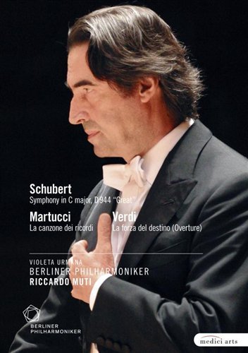 Cover for Verdi · Martucci - Schubert - Urmana / Muti - European Concert 2009 Napoli (DVD) (2022)