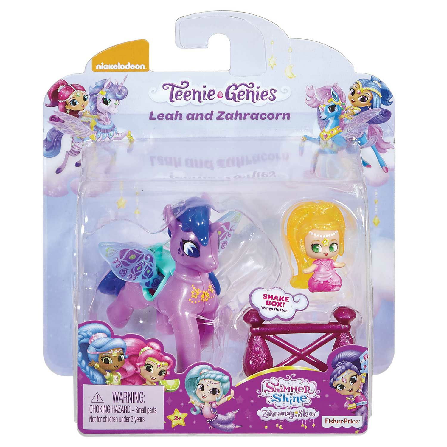 Mattel · Teenie Genies Shimmer & Shine - Leah & Zahracorn (Toys)