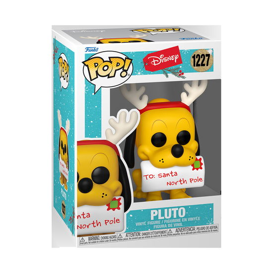 Holiday- Pluto - Funko Pop! Disney: - Merchandise - Funko UK LTD - 0889698643283 - 15 september 2023