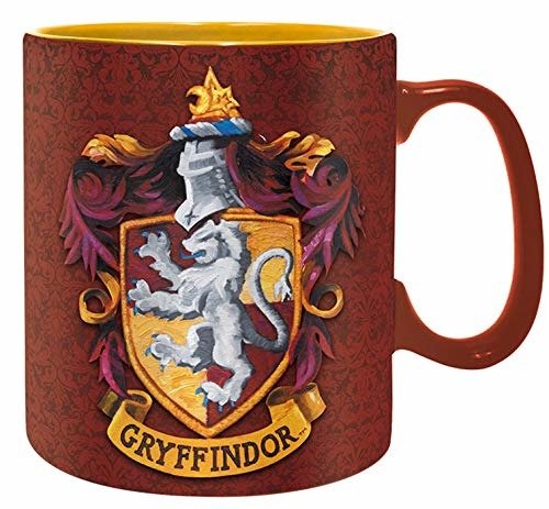 Harry Potter - Mug - 460 Ml - Gryffindor - Harry Potter: ABYstyle - Fanituote - ABYSSE UK - 3700789236283 - maanantai 12. kesäkuuta 2023