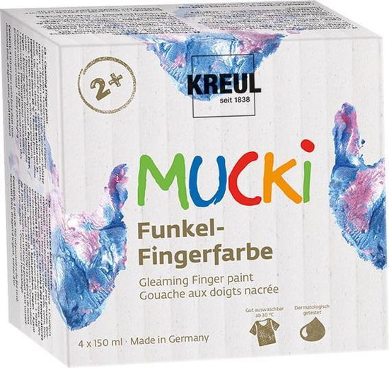 Cover for MUCKI Funkel-Fingerfarbe 4er Set (Toys) (2018)