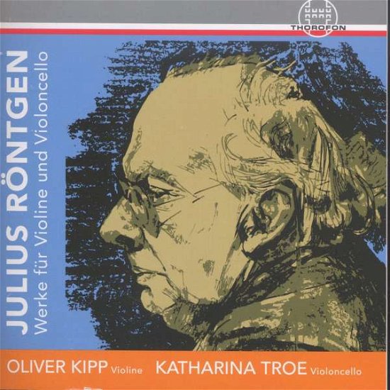Cover for Roentgen / Kipp / Troe · Works for Violin &amp; Cello (CD) (2016)