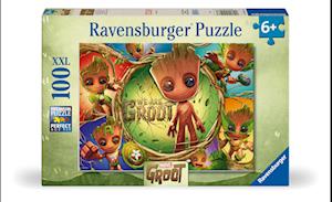 Cover for Ravensburger · Marvel Kinderpuzzle XXL We Are Groot! (100 Teile) (Brinquedos) (2025)