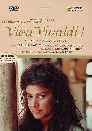 Cover for Cecilia Bartoli · Viva Vivaldi! (DVD) (2001)