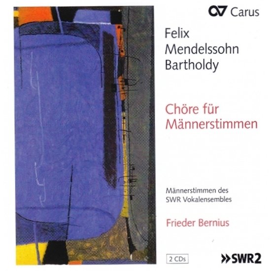 Cover for Mendelssohn / Bernius / Kaplan · Maennerchoere (CD) (2023)