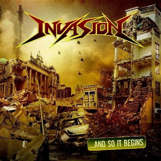 Cover for Invasion · And So It Begins (CD) (2014)
