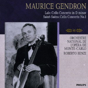 Cover for Maurice Gendron · Lalo &amp; Saint-saens: Cello Concertos (CD) [Japan Import edition] (2007)