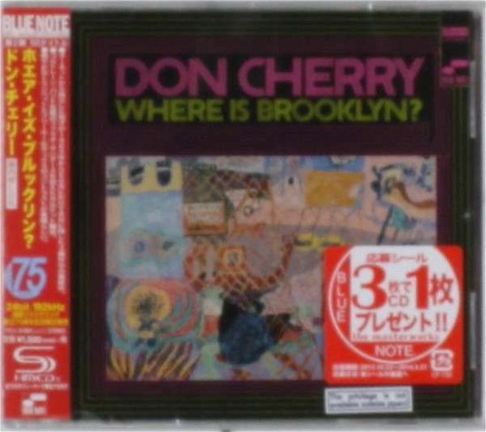 Cover for Don Cherry · Where Is Brooklyn? (CD) [Remastered edition] (2014)