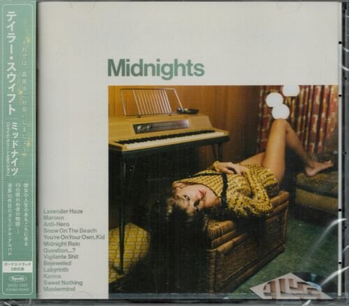 Cover for Taylor Swift · Midnights (CD) [Japan Import edition] (2022)