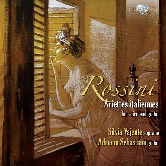 Cover for Silvia Vajente / Adriano Sebastiani · Rossini / Carulli - Ariettes Italiannes For Voice And Guitar (CD) (2015)
