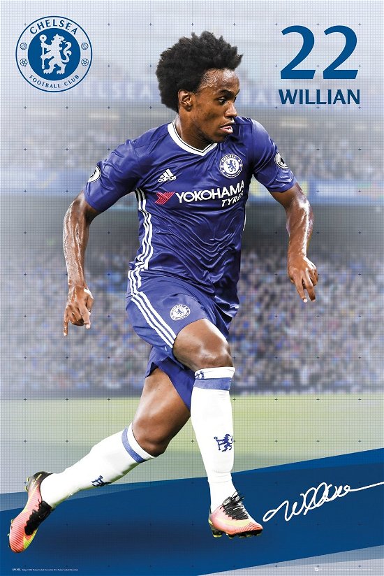 Chelsea: Willian 16/17 (Poster Maxi 61x91,5 Cm) - Chelsea - Merchandise - Gb Eye - 5028486367283 - 