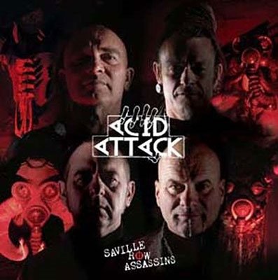 Cover for Acid Attack · Saville Row Assassins (CD) (2023)